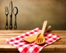 Knife and Fork Vinyl Decals Kitchen Wall Art Sticker